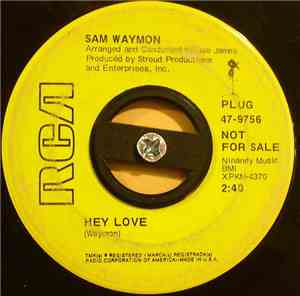 Sam Waymon - Hey Love / Lonely For My Baby