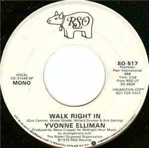 Yvonne Elliman - Walk Right In