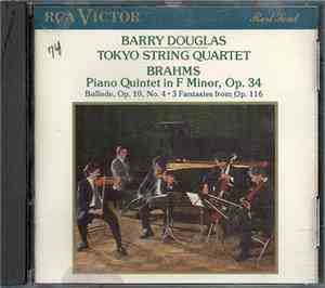 Barry Douglas, Tokyo String Quartet, Brahms - Piano Quintet In F Minor, Op. ...