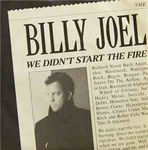 Billy Joel - We Didn't Start The Fire