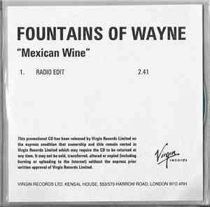 Fountains Of Wayne - Mexican Wine (Radio Edit)