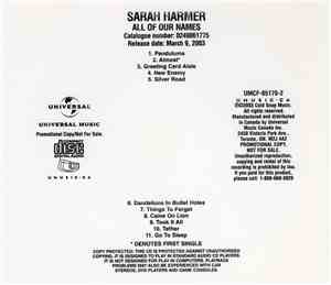 Sarah Harmer - All Of Our Names