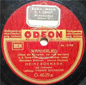 Heinz Rühmann Mit Orchester - Wanderlied
