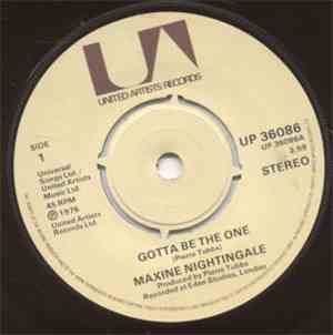 Maxine Nightingale - Gotta Be The One