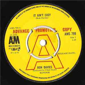 Ron Davies - It Ain't Easy