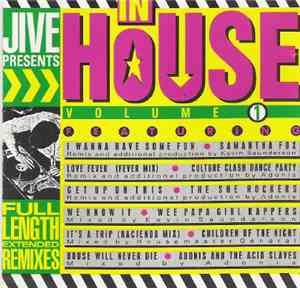 Various - Jive Presents In-House Volume 1