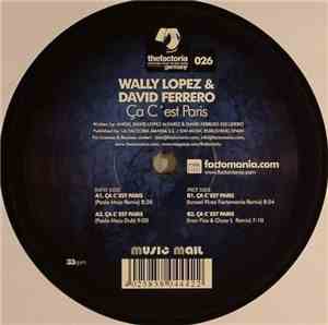 Wally Lopez & David Ferrero - Ça C'est Paris