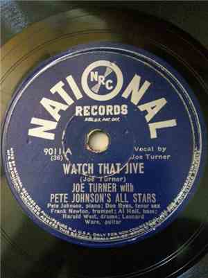 Joe Turner With Pete Johnson's All Stars - Watch That Jive / Johnson & Turn ...
