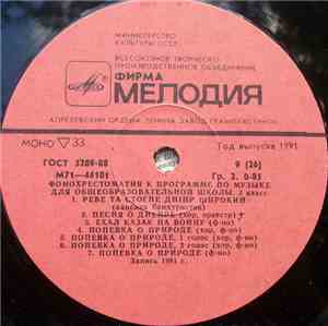 Unknown Artist - Фонохрестоматия К Программе По Музыке Для Общеобразователь ...