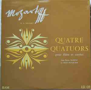 W.A. Mozart, Jean-Pierre Rampal Et Trio Pasquier - Les Quatuors Pour Flûte  ...