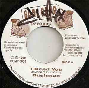 Bushman  / Zeno  - I Need You / The Girls Medley