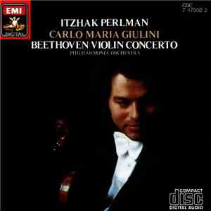 Itzhak Perlman, Carlo Maria Giulini, Beethoven, Philharmonia Orchestra - Vi ...
