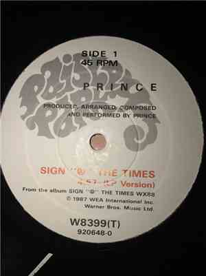 Prince - Sign 'O' The Times