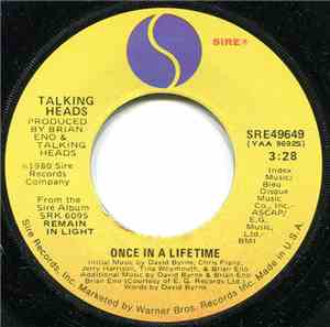 Talking Heads - Once In A Lifetime