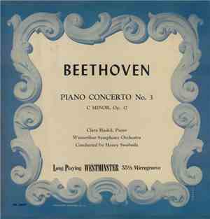 Beethoven, Clara Haskil, Winterthur Symphony Orchestra, Henry Swoboda - Pia ...