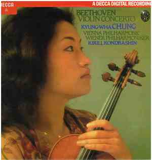 Beethoven, Kyung-Wha Chung, Vienna Philharmonic, Kirill Kondrashin - Violin ...