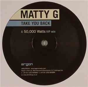 Matty G - Take You Back