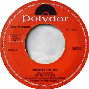 Peter Straker - Breakfast In Bed / The Right To Cry