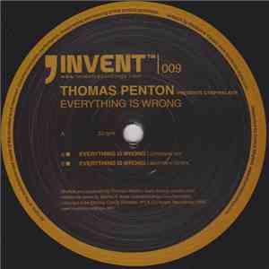 Thomas Penton Presents Stripwalker - Everything Is Wrong