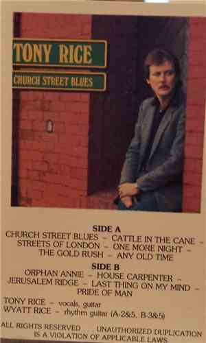 Tony Rice - Church Street Blues