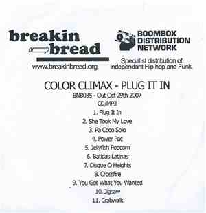 Color Climax - Plug It In