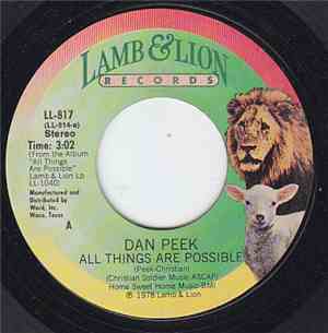Dan Peek - All Things Are Possible