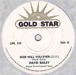 David Bailey  - Nor Will You Ever
