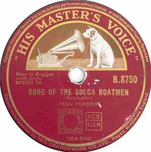 Paul Robeson - Song Of The Volga Boatmen / An Eriskay Love Lilt