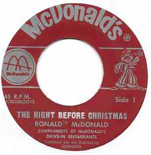 Ronald McDonald - The Night Before Christmas