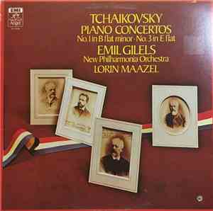 Tchaikovsky / Emil Gilels / New Philharmonia Orchestra / Lorin Maazel - Pia ...