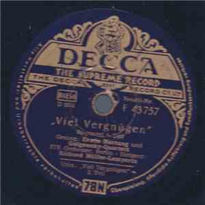 Erwin Hartung, Golgowsky-Quartett, FFB.-Orchester, Berlin, Richard Müller-L ...