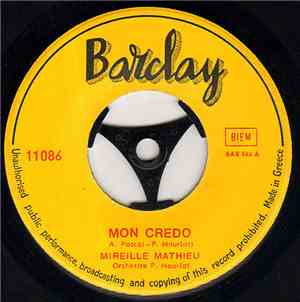 Mireille Mathieu - Mon Crédo / C' Est Ton Nom