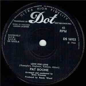 Pat Boone - Love For Love