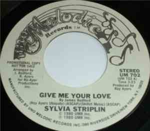 Sylvia Striplin - Give Me Your Love