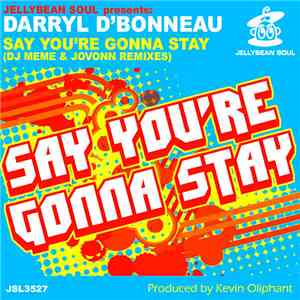 Darryl D'Bonneau - Say You're Gonna Stay (DJ Meme & Jovonn Remixes)