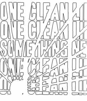 One Clean Life - Something New