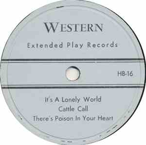 Unknown Artist - It's A Lonely World