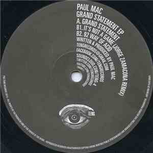Paul Mac - Grand Statement EP