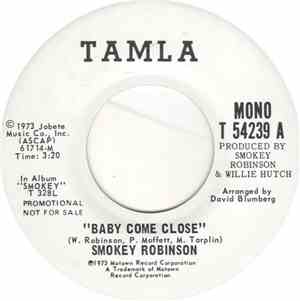 Smokey Robinson - Baby Come Close