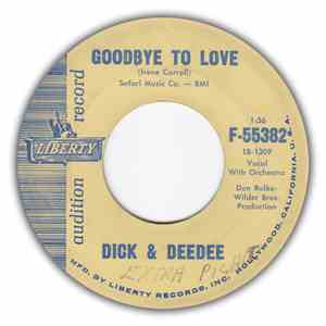 Dick & DeeDee - Goodbye To Love / Swing Low