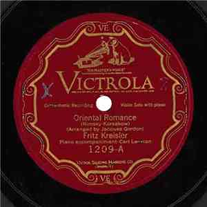 Fritz Kreisler - Oriental Romance / Invocation
