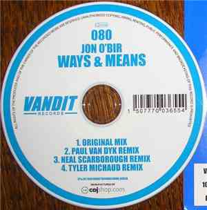 Jon O'Bir - Ways & Means