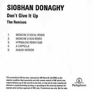 Siobhan Donaghy - Don't Give It Up (The Remixes)