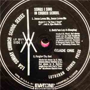 Unknown Artist - Songs I Sing In Church School