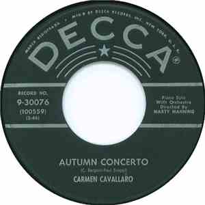 Carmen Cavallaro - Autumn Concerto / La Gondola