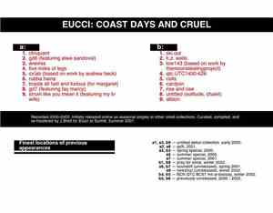 Eucci - Coast Days And Cruel