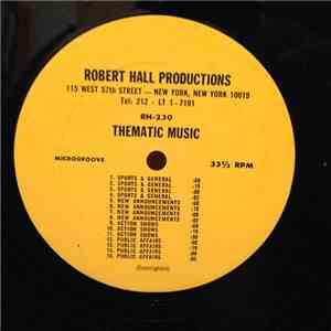 No Artist - Thematic Music
