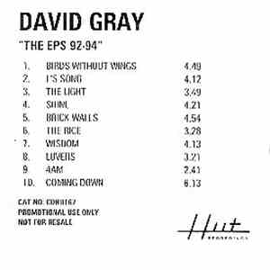 David Gray - The EP's 92-94