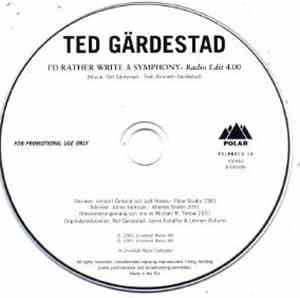 Ted Gärdestad - I'd Rather Write A Symphony