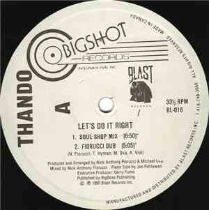 Thando - Let's Do It Right